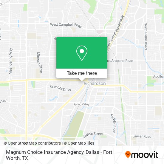 Magnum Choice Insurance Agency map