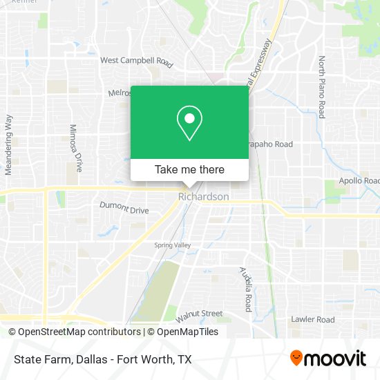 State Farm map