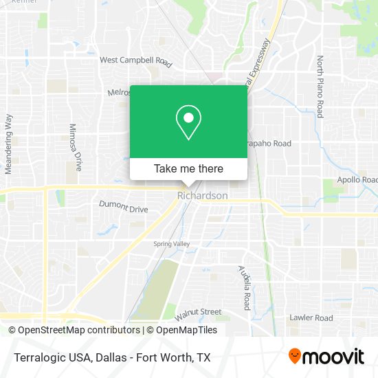 Terralogic USA map