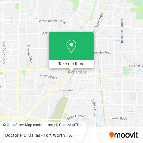 Doctor P C map