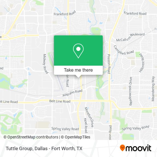 Tuttle Group map