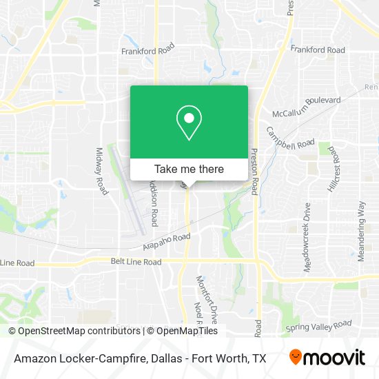 Mapa de Amazon Locker-Campfire