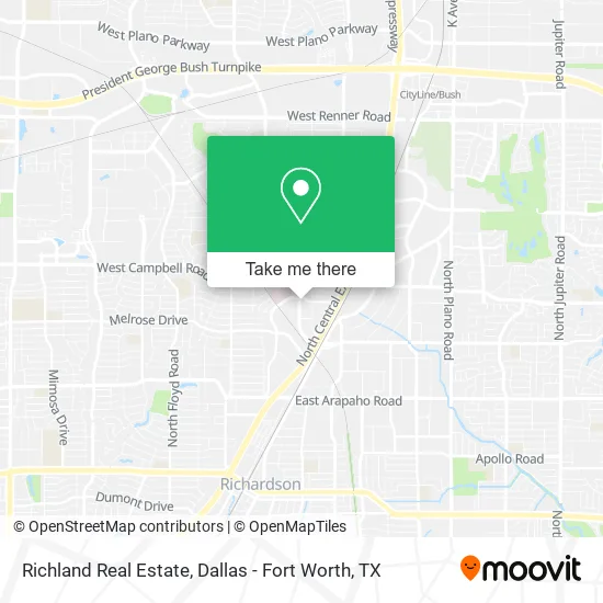 Richland Real Estate map