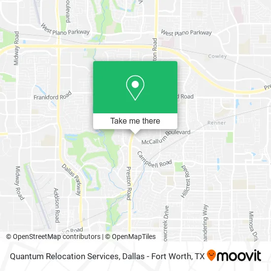 Quantum Relocation Services map