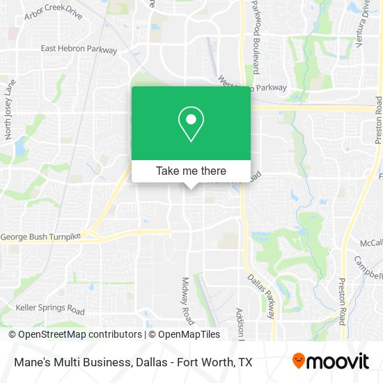 Mane's Multi Business map