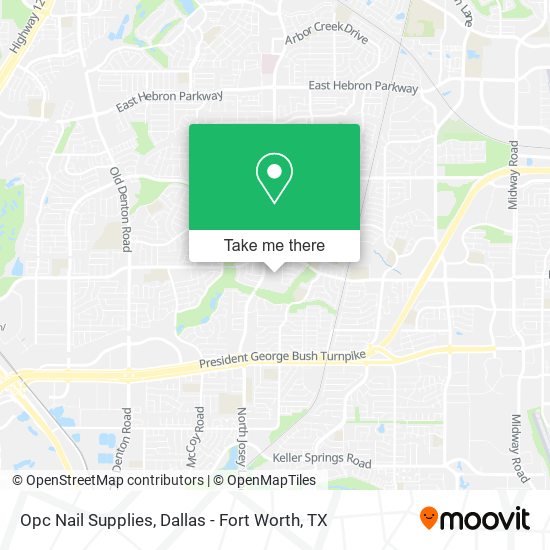 Opc Nail Supplies map