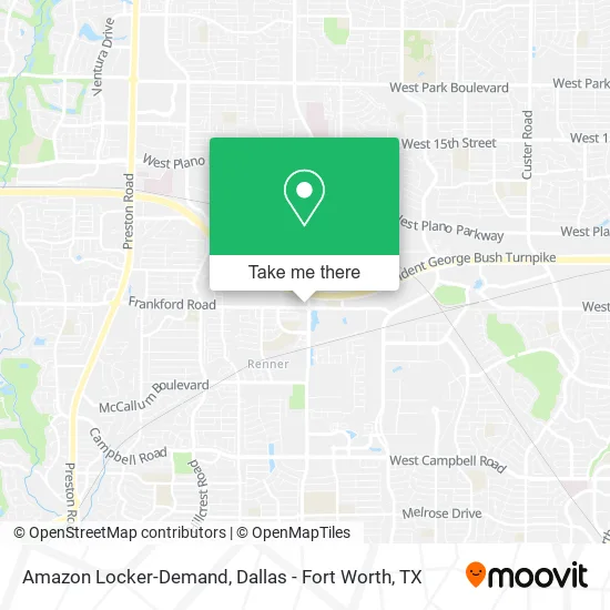 Amazon Locker-Demand map