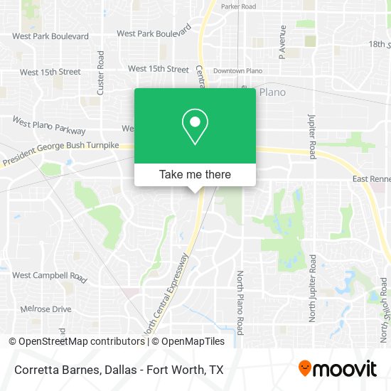 Corretta Barnes map