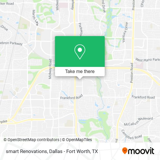 smart Renovations map