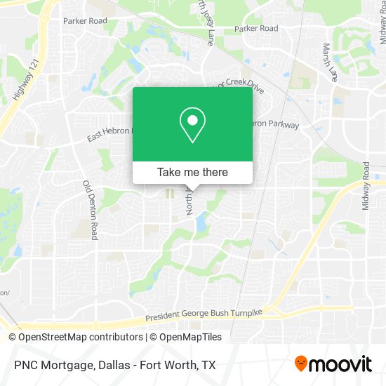 PNC Mortgage map