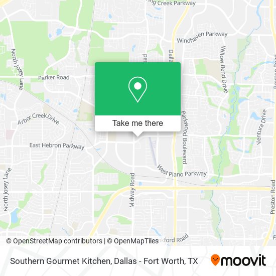 Mapa de Southern Gourmet Kitchen