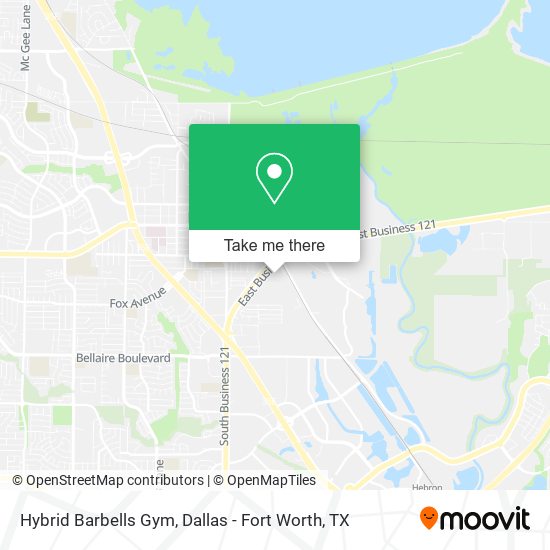 Hybrid Barbells Gym map
