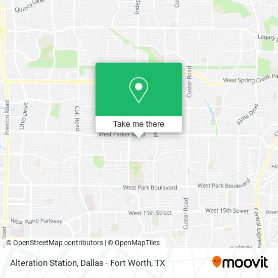Alteration Station map