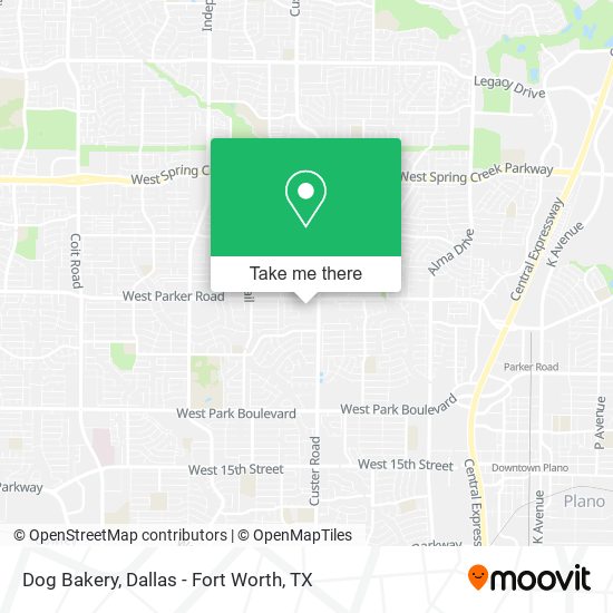 Dog Bakery map