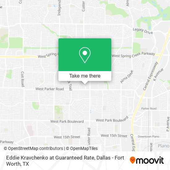 Mapa de Eddie Kravchenko at Guaranteed Rate