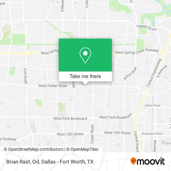 Brian Rast, Od map