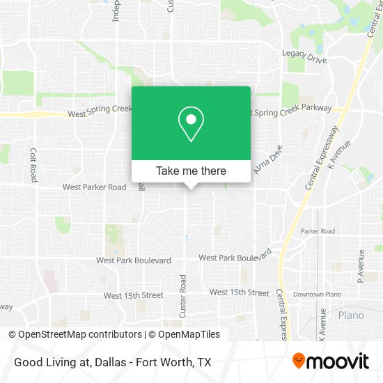 Mapa de Good Living at