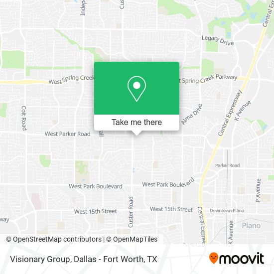 Visionary Group map