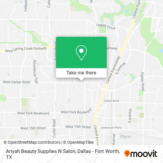 Ariyah Beauty Supplies N Salon map