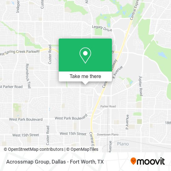 Mapa de Acrossmap Group