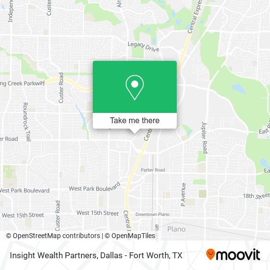 Mapa de Insight Wealth Partners