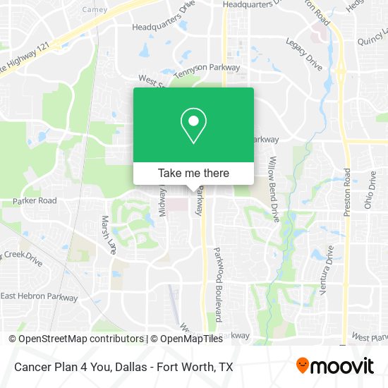 Cancer Plan 4 You map