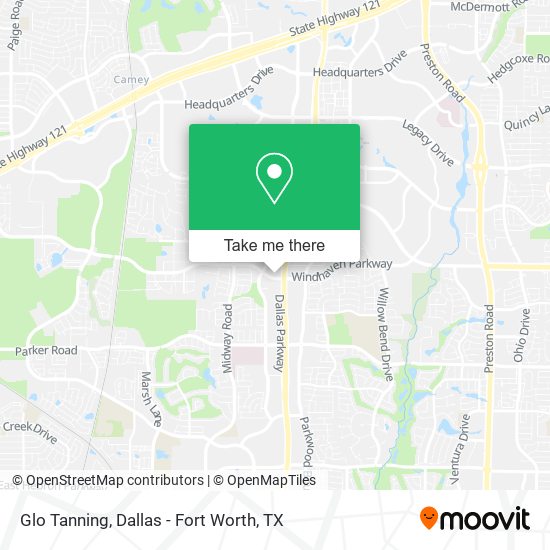 Glo Tanning map