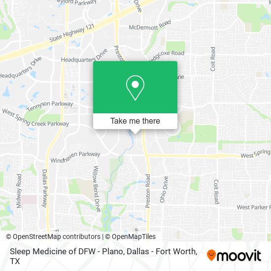 Sleep Medicine of DFW - Plano map