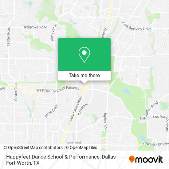 Mapa de Happyfeet Dance School & Performance