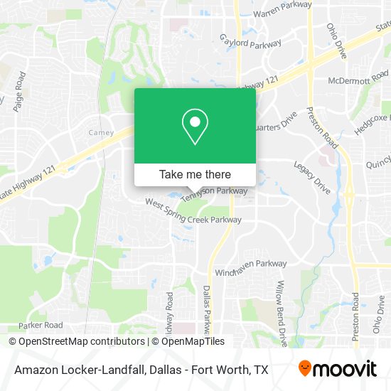 Amazon Locker-Landfall map