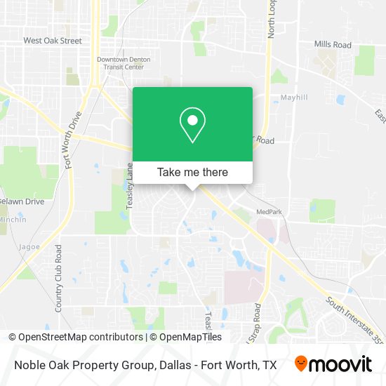 Noble Oak Property Group map