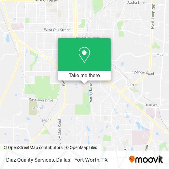 Diaz Quality Services map