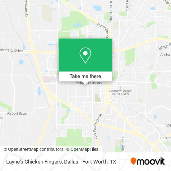 Mapa de Layne's Chicken Fingers