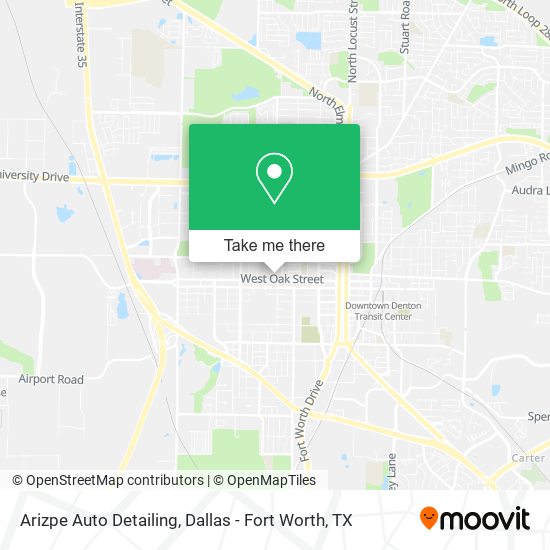 Arizpe Auto Detailing map