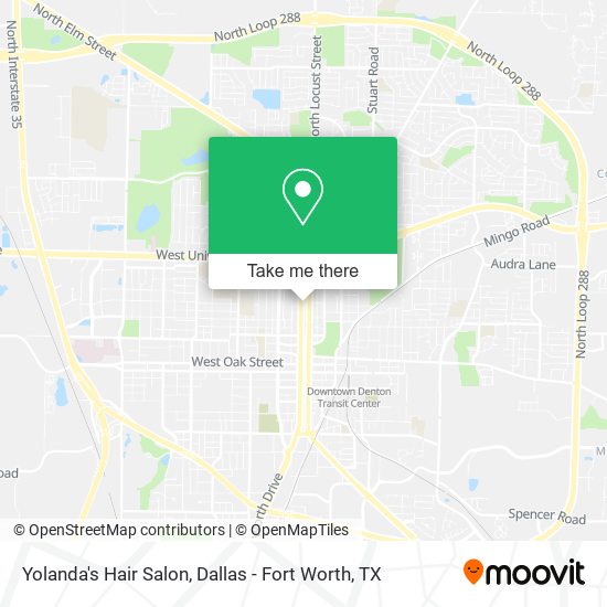 Yolanda's Hair Salon map