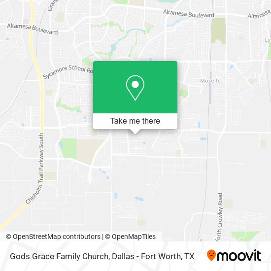 Gods Grace Family Church map