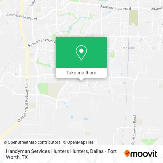 Mapa de Handyman Services Hunters Hunters