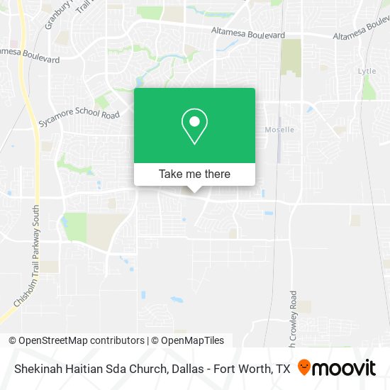 Shekinah Haitian Sda Church map