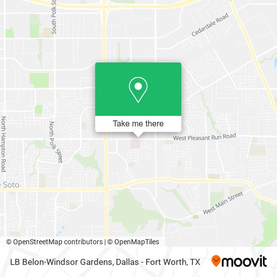 Mapa de LB Belon-Windsor Gardens