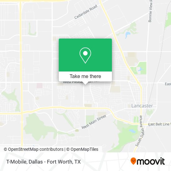 Mapa de T-Mobile