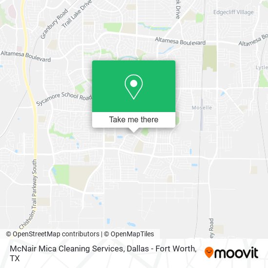 McNair Mica Cleaning Services map