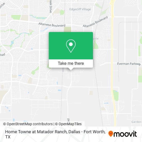 Home Towne at Matador Ranch map