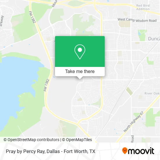 Pray by Percy Ray map