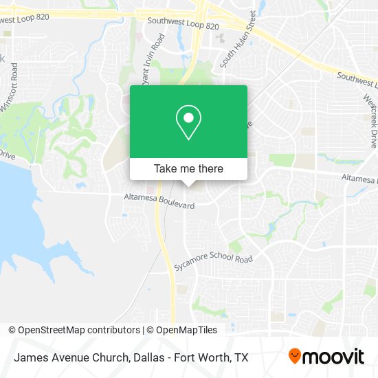 Mapa de James Avenue Church