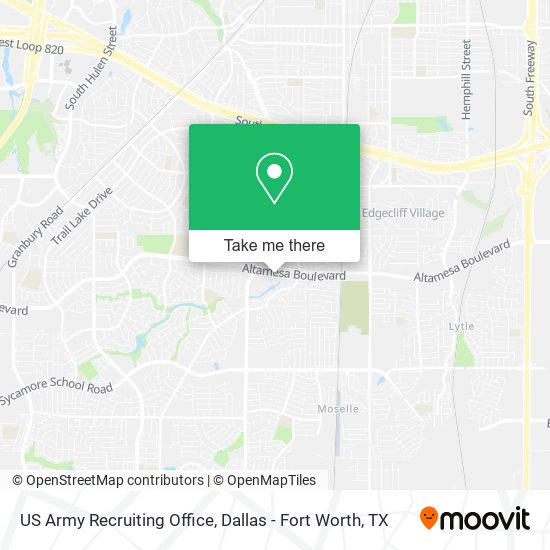 Mapa de US Army Recruiting Office