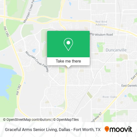 Mapa de Graceful Arms Senior Living