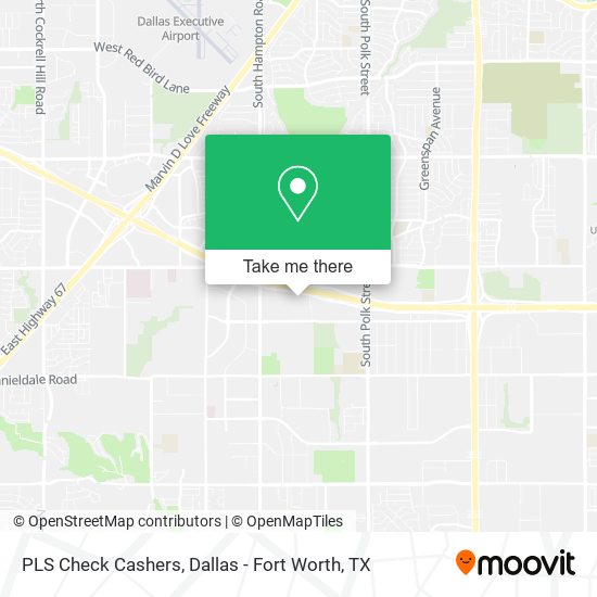 PLS Check Cashers map