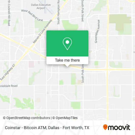 Coinstar - Bitcoin ATM map