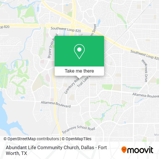 Abundant Life Community Church map