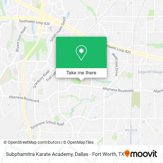 Subphamitra Karate Academy map